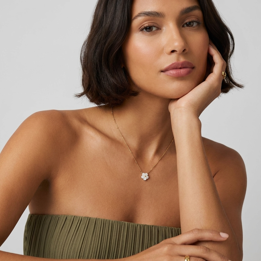 Flora Blossom Necklace - Joie d’Or