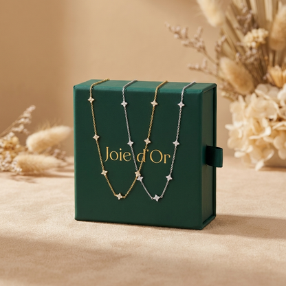 Mia Dainty Crystal Necklace - Joie d’Or