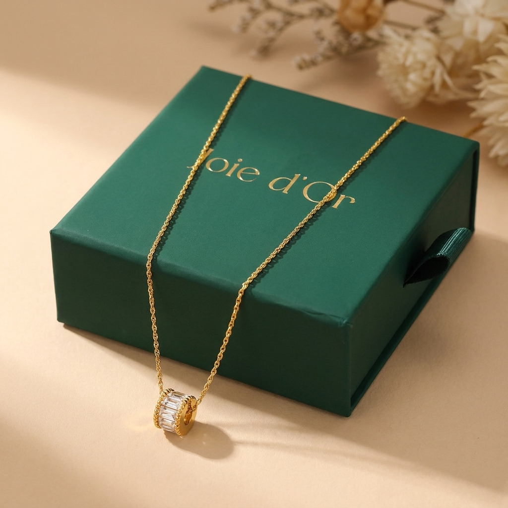 Maia Crystal Necklace - Joie d’Or
