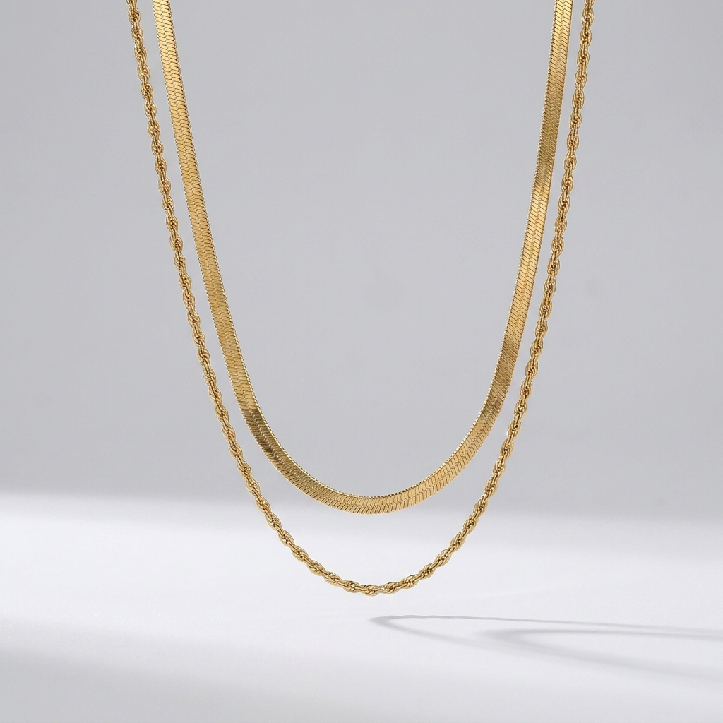 Hailey Layered Necklace - Joie d’Or