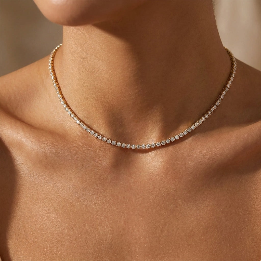 Isolde Tennis Necklace - Joie d’Or