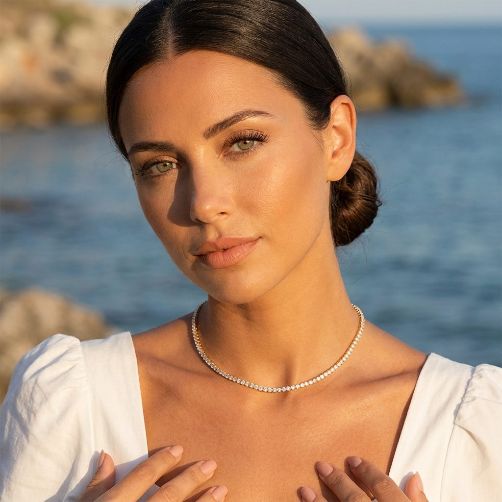 Isolde Tennis Necklace - Joie d’Or
