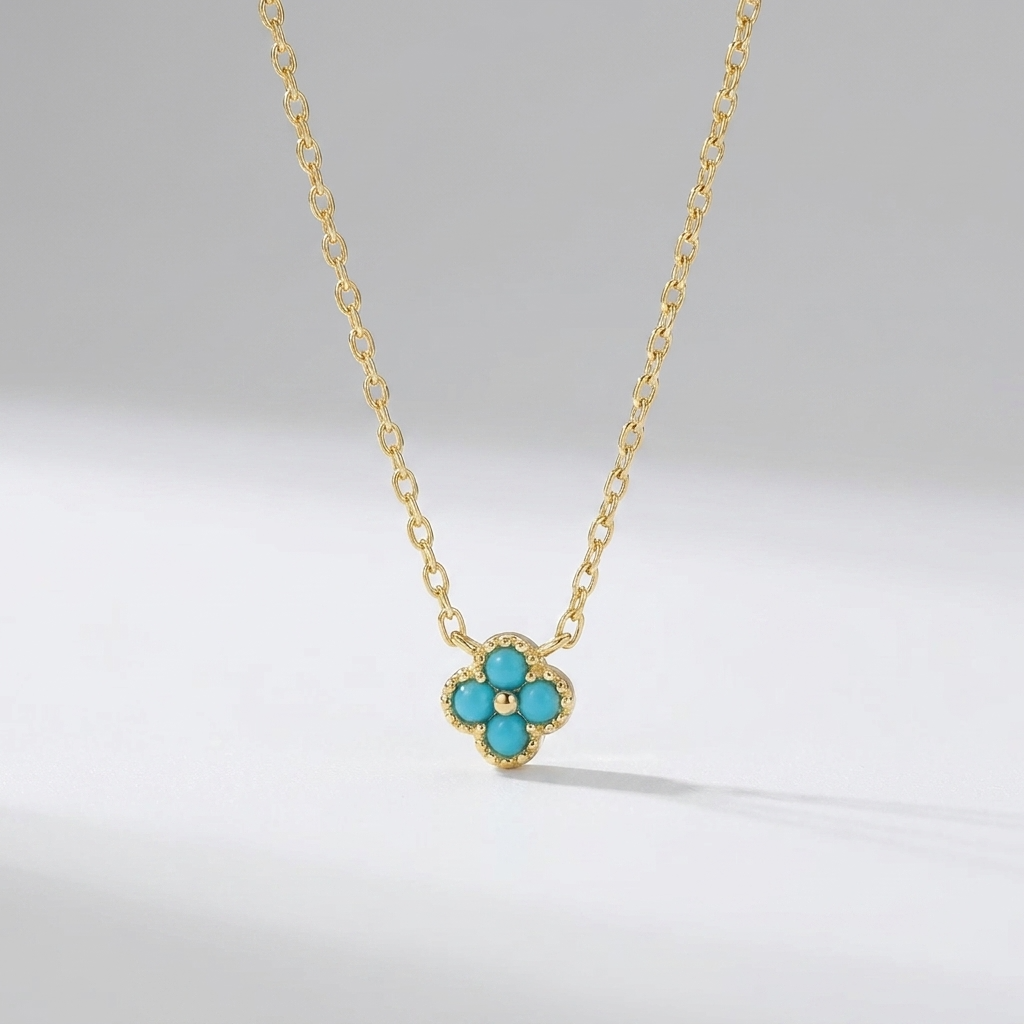 Aurélie Crystal Pendant Necklace - Joie d’Or