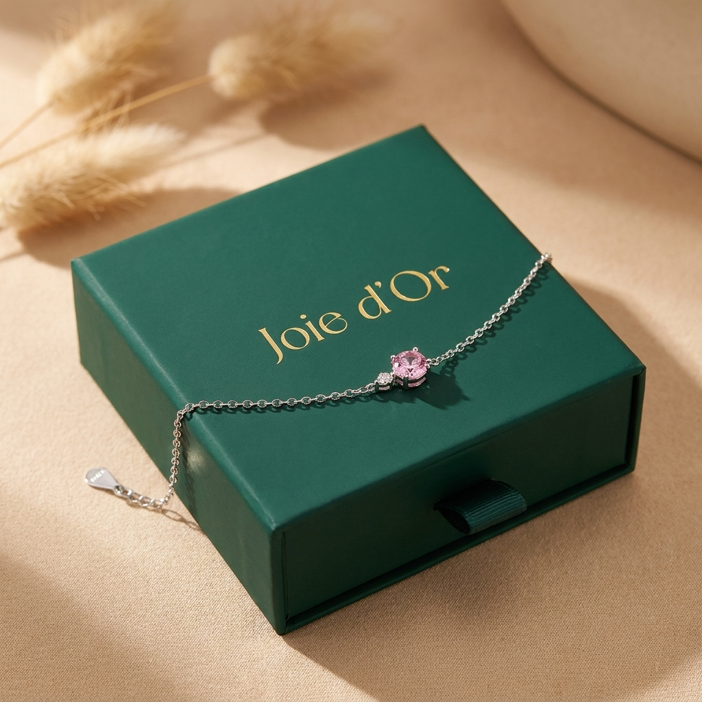 Giulia Rose Crystal Bracelet - Joie d’Or