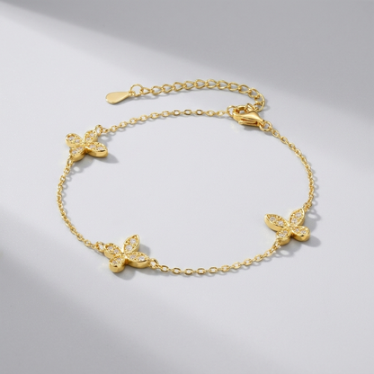 Élodie Butterfly Bracelet - Joie d’Or