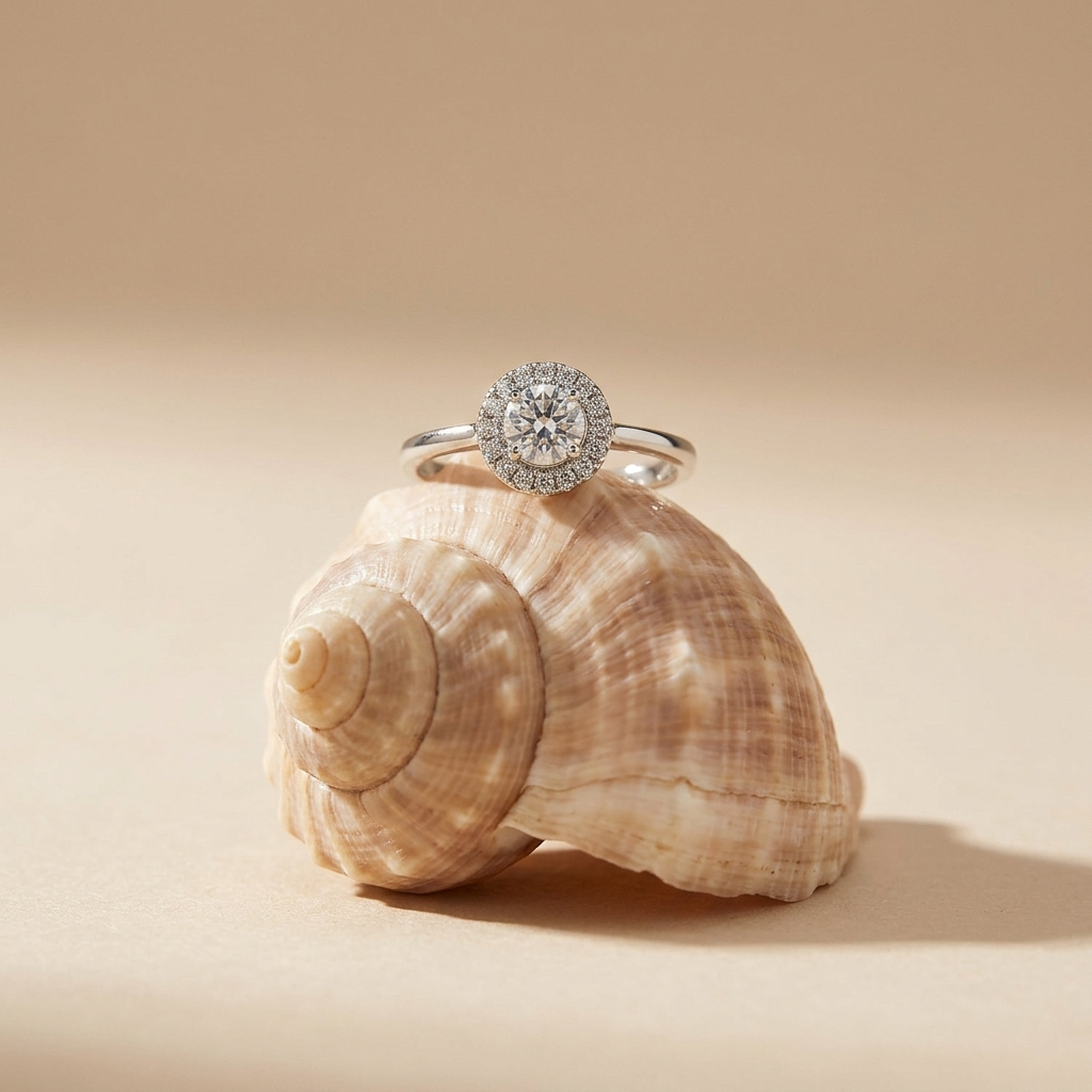 Ariana Crystal Silver Ring - Joie d’Or