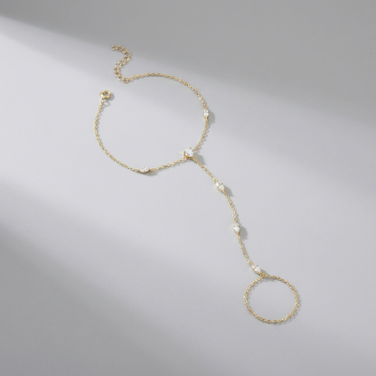 Amélie Sparkling Crystal Bracelet - Joie d’Or