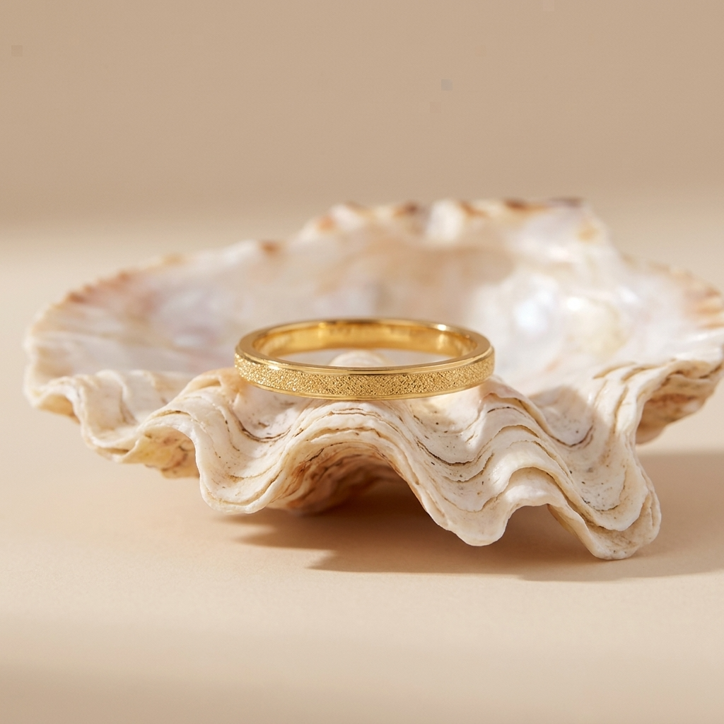 Soline Slim Gold Ring - Joie d’Or