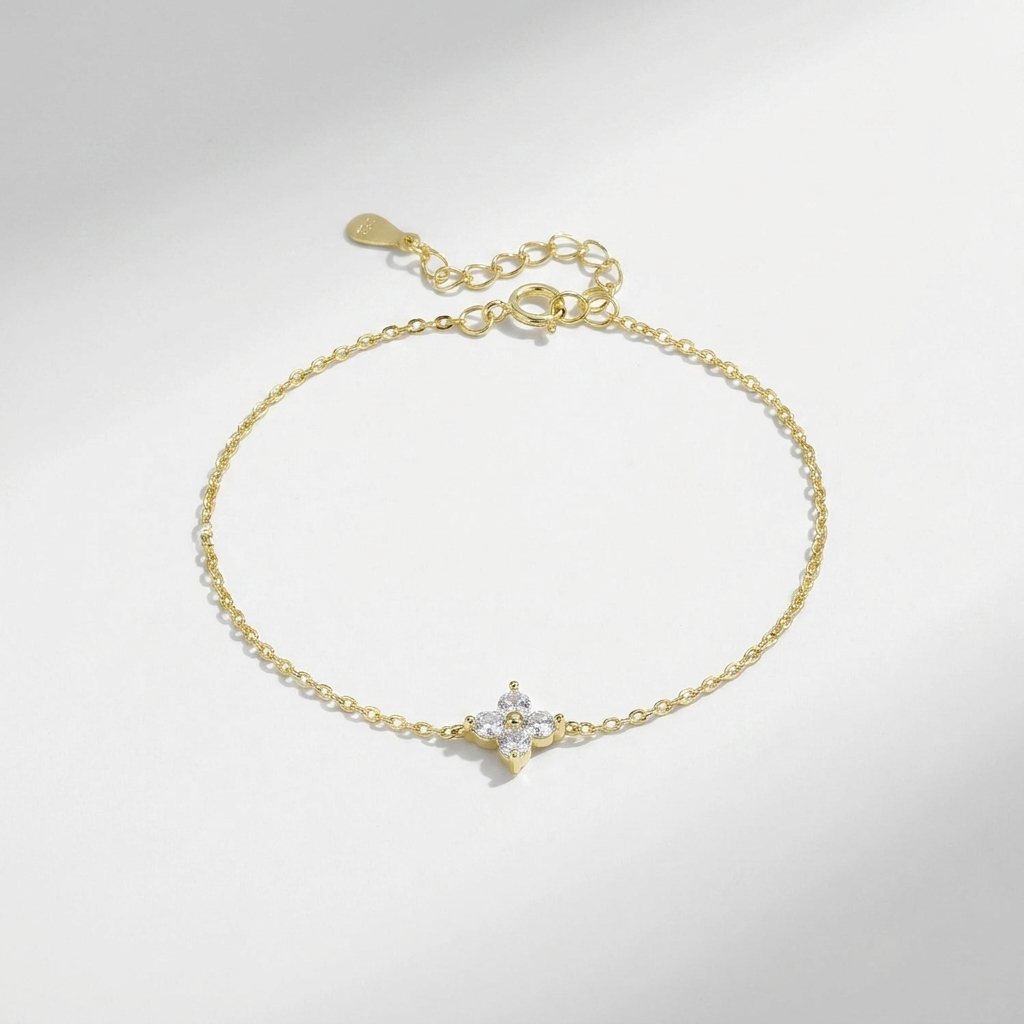 Camille Sparkle Chain Bracelet - Joie d’Or
