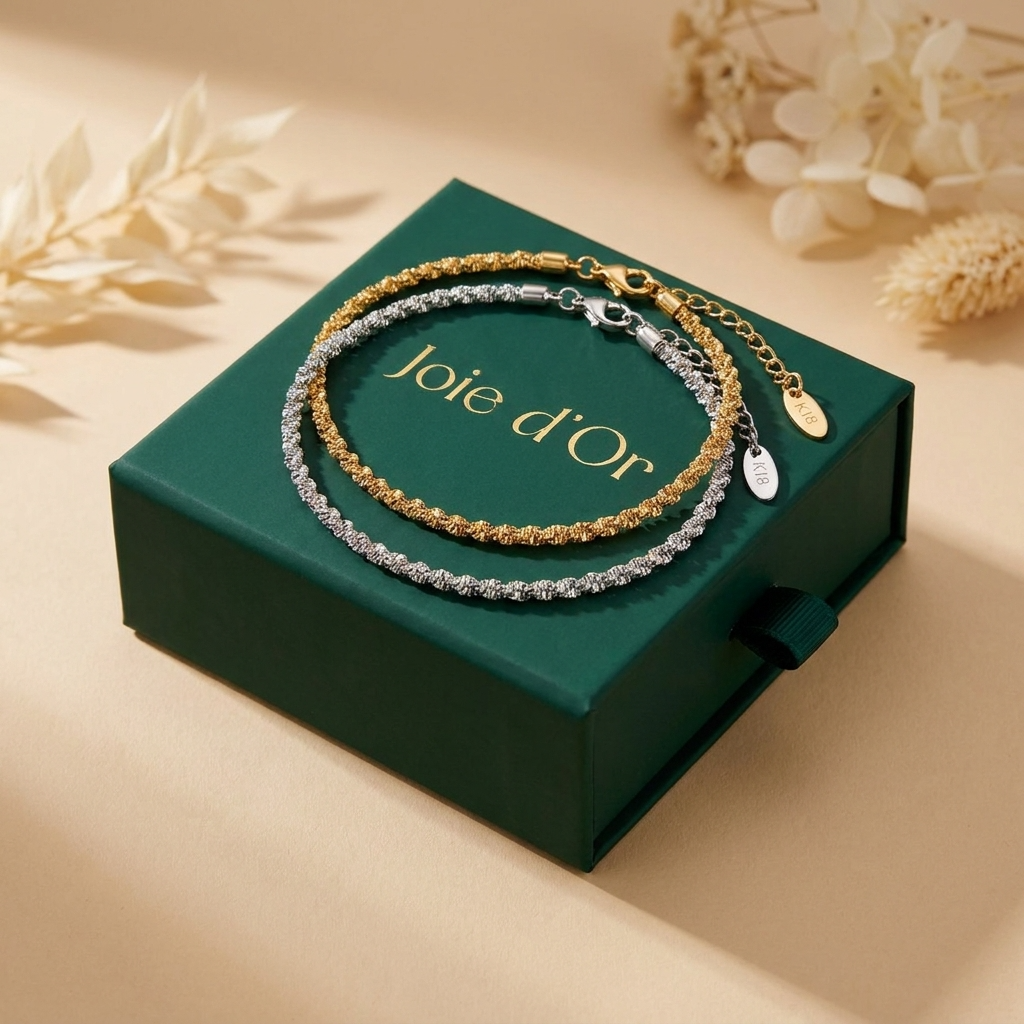 Abigail Gold Chain Bracelet - Joie d’Or