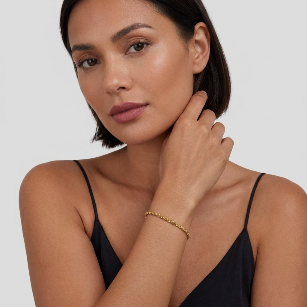 Abigail Gold Chain Bracelet - Joie d’Or