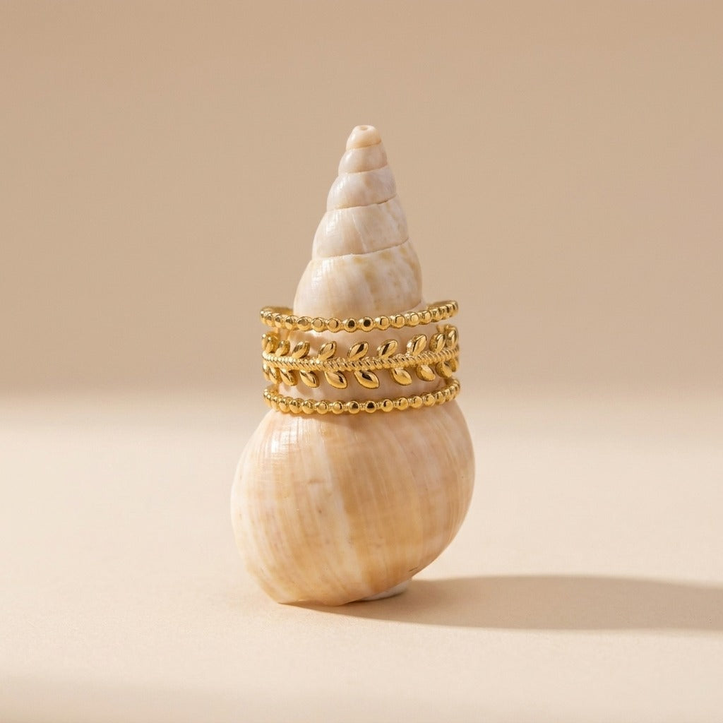 Maria Gold Leaf Ring - Joie d’Or
