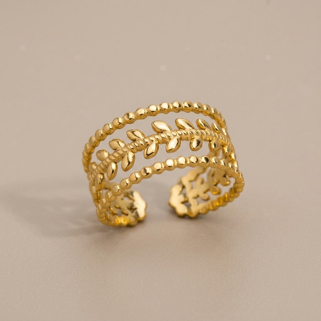 Maria Gold Leaf Ring - Joie d’Or