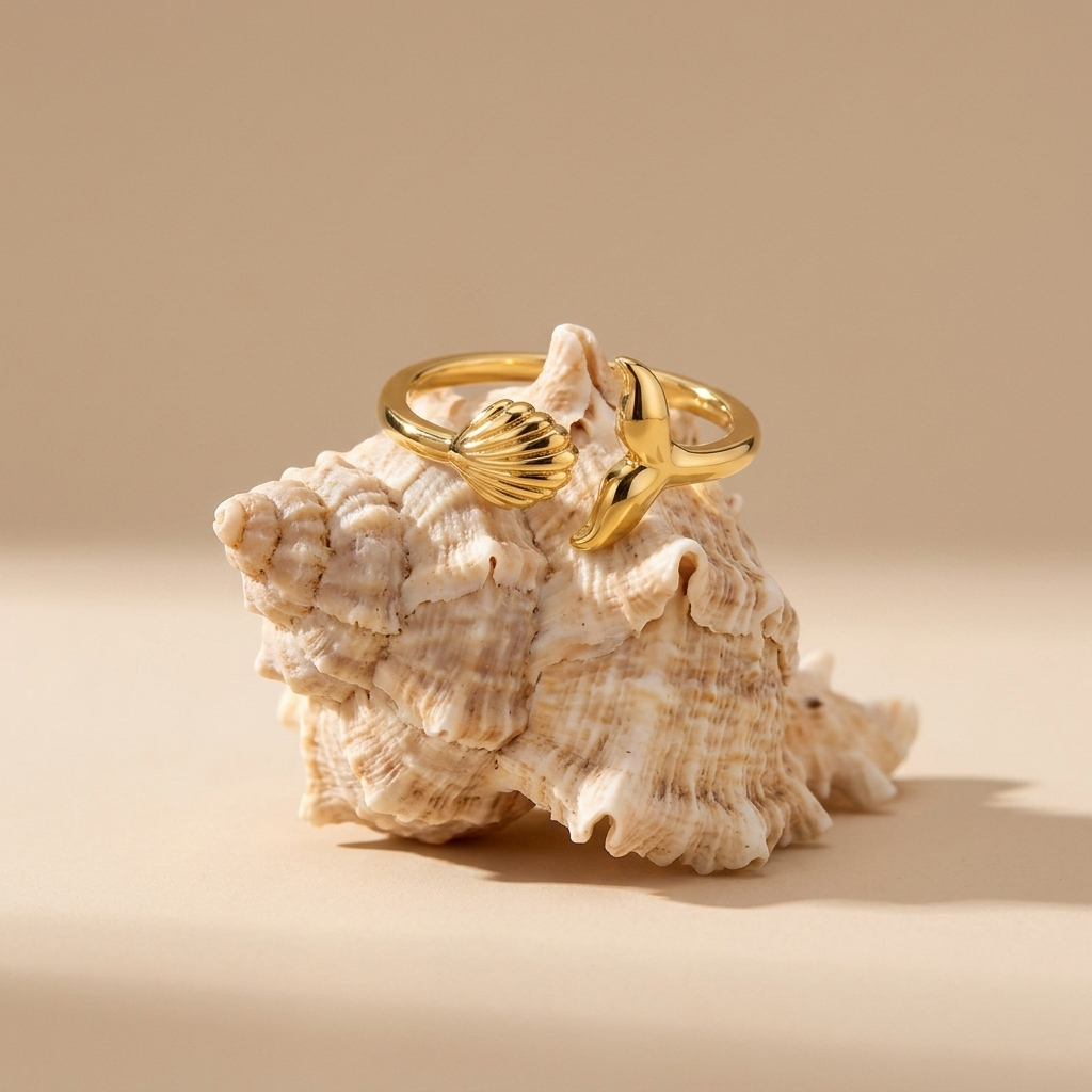 Ocean Gold Ring - Joie d’Or