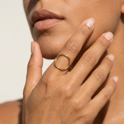 Alice Oval Gold Ring - Joie d’Or