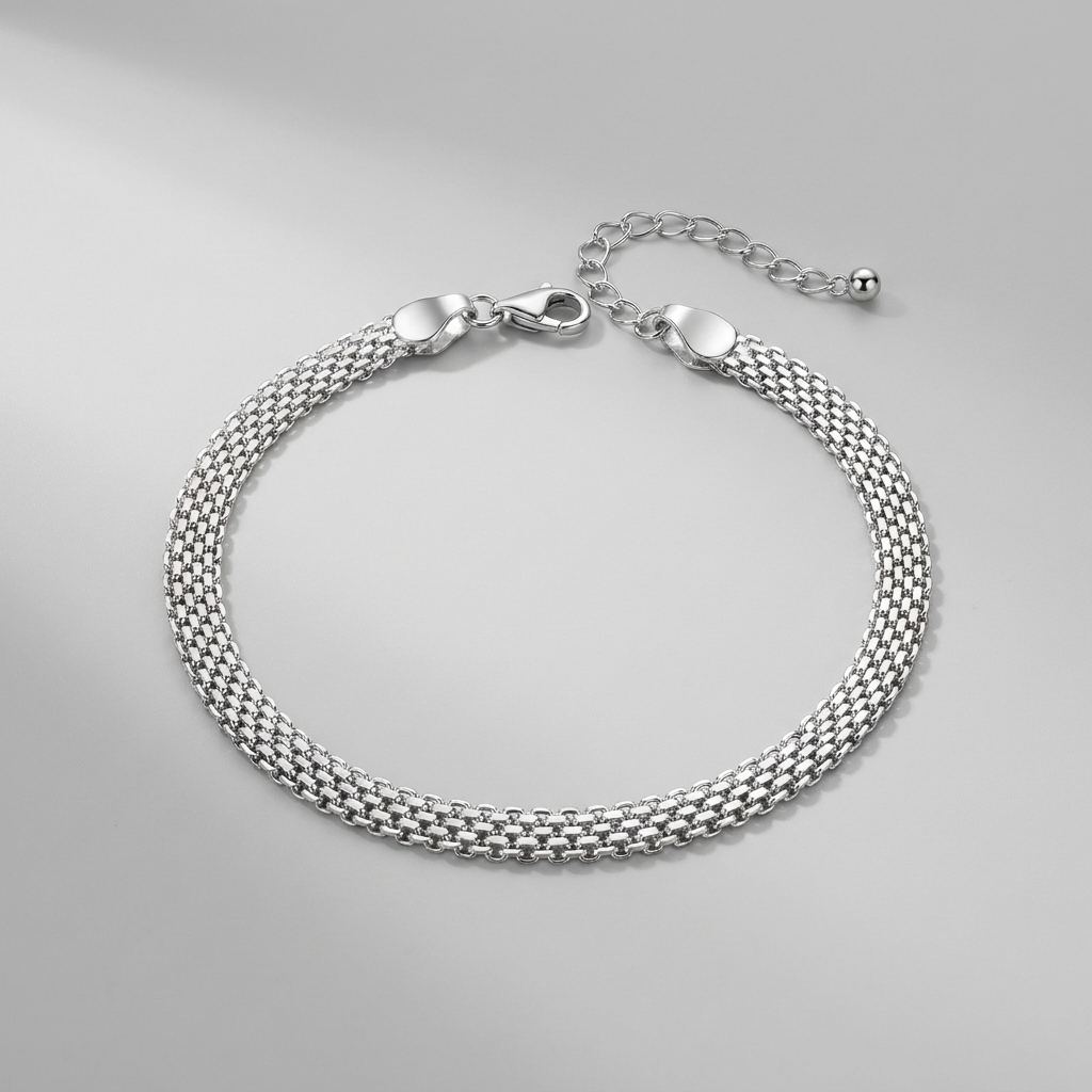 Clara Minimalist Mesh Bracelet - Joie d’Or