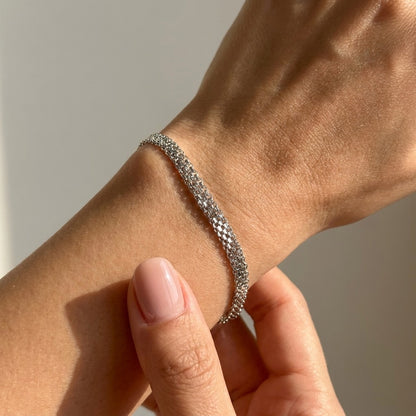 Clara Minimalist Mesh Bracelet - Joie d’Or