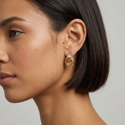 Luna Layered Hoop Earrings