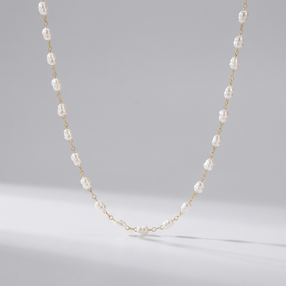 Valentina Tiny Baroque Pearl Necklace - Joie d’Or