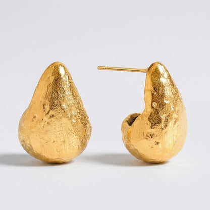 Éden Sculpted Drop Earrings - Joie d’Or