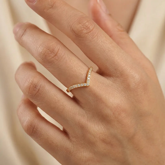 Zara Crown Crystal Ring - Joie d’Or