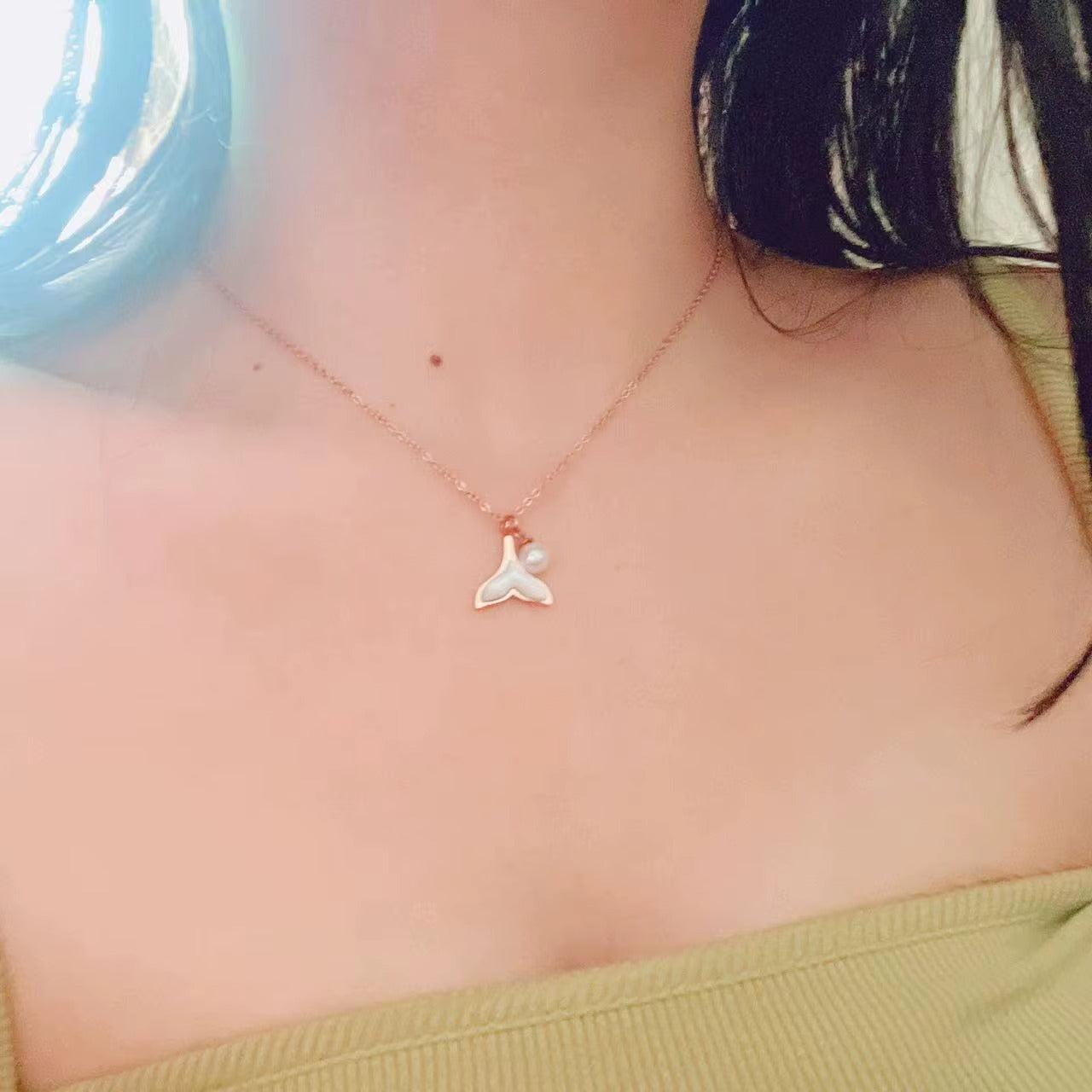 Mermaid Pearl Necklace