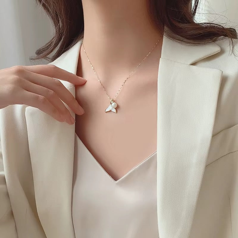 Mermaid Pearl Necklace