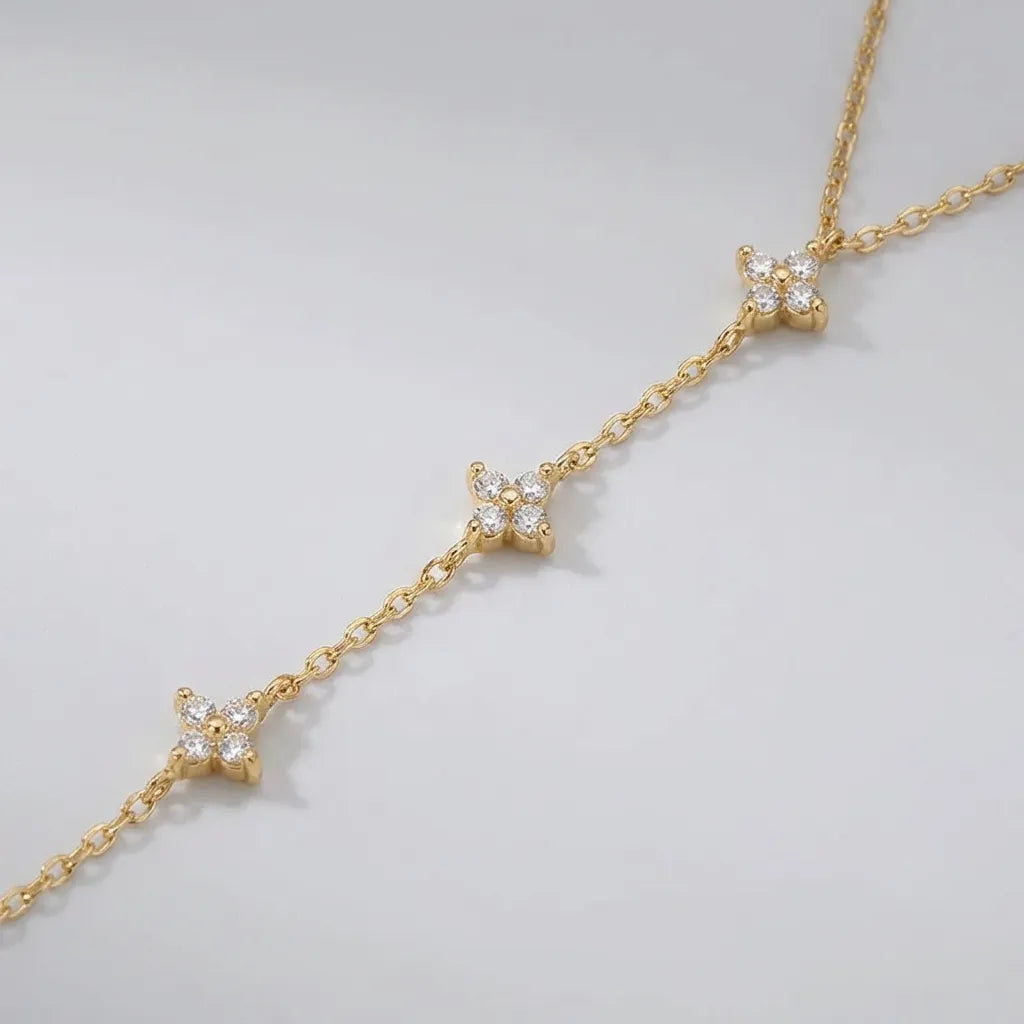 Mia Dainty Chain Bracelet - Joie d’Or