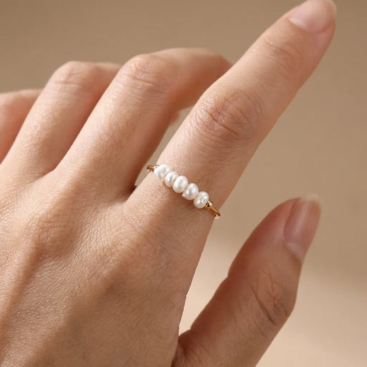 Magnolia Pearl Ring - Joie d’Or