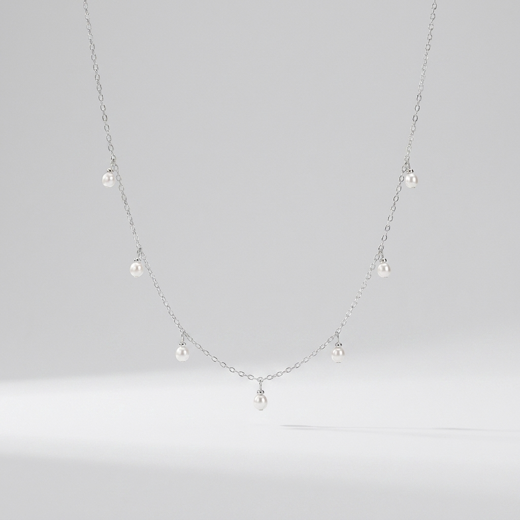 Élise Drop Pearl Necklace - Joie d’Or