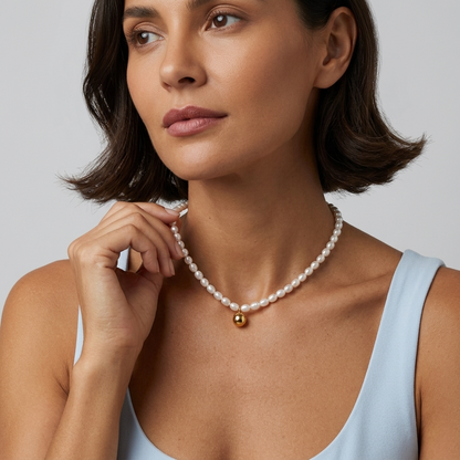 Adèle Freshwater Pearls Necklace