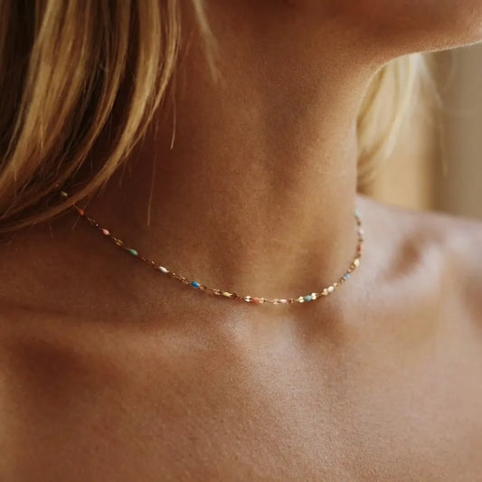 Celeste Rainbow Necklace - Joie d’Or