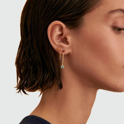 Aurélie Glimmer Drop Earrings