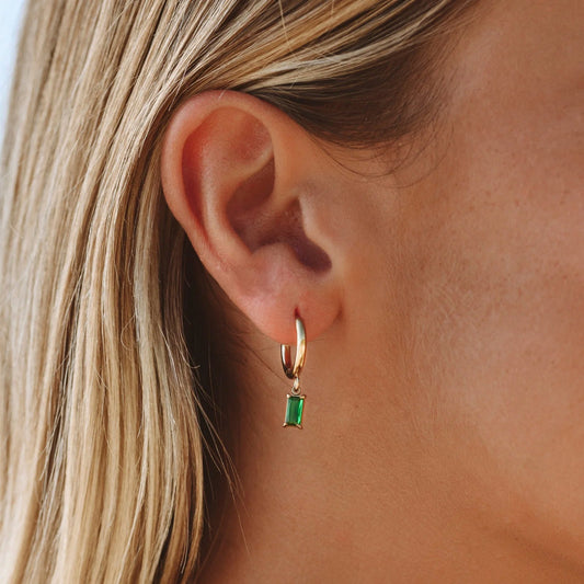 Jasmine Green Earrings