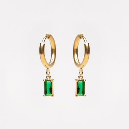 Jasmine Green Earrings