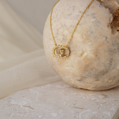Stella Sun & Moon Necklace