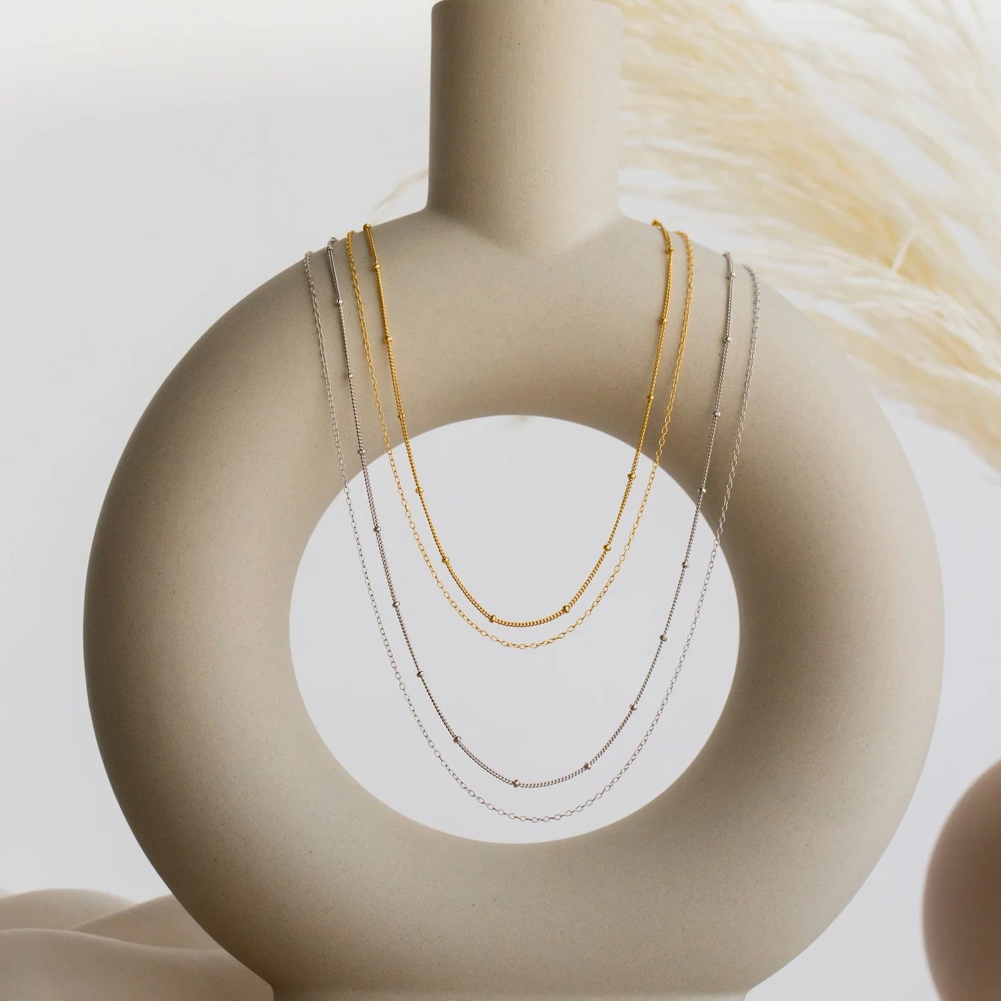 Ava Layered Chain Necklace