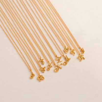 Stella Letter Necklace