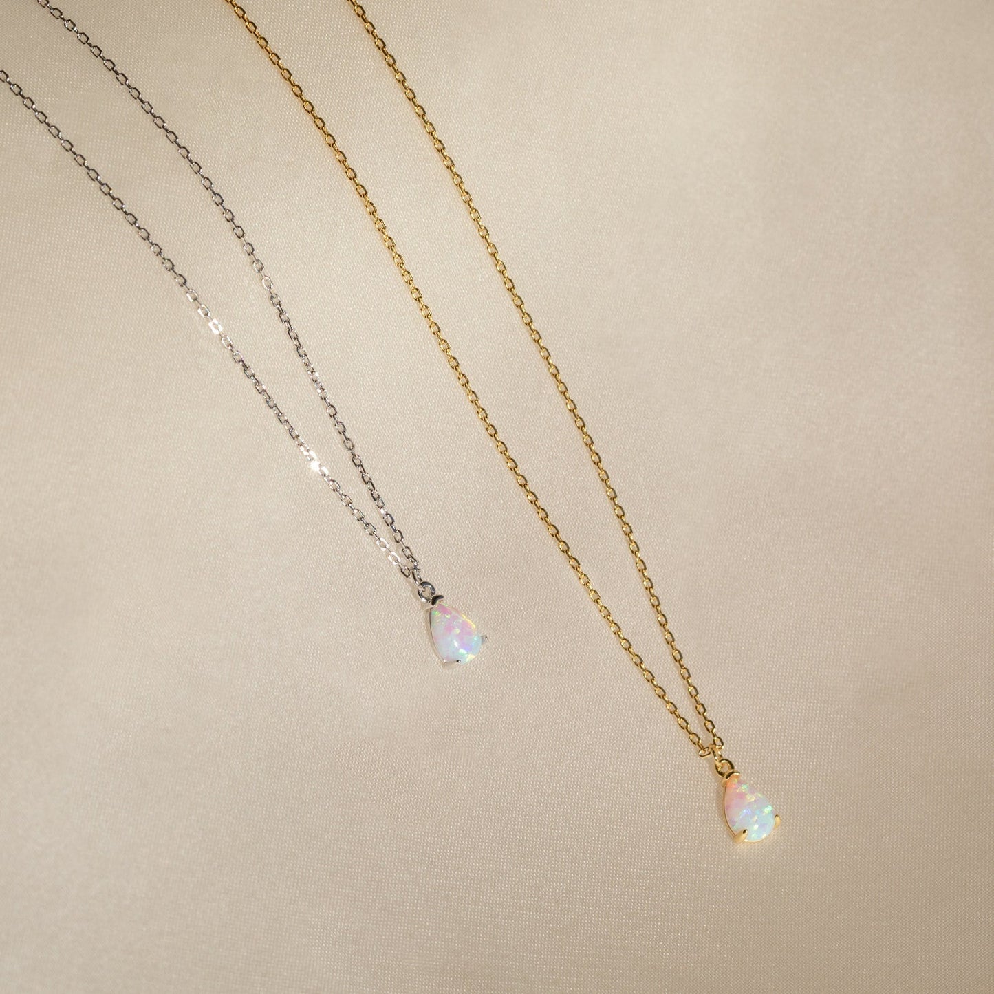Sophie Opal Drop Necklace