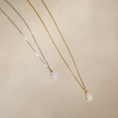 Sophie Opal Drop Necklace