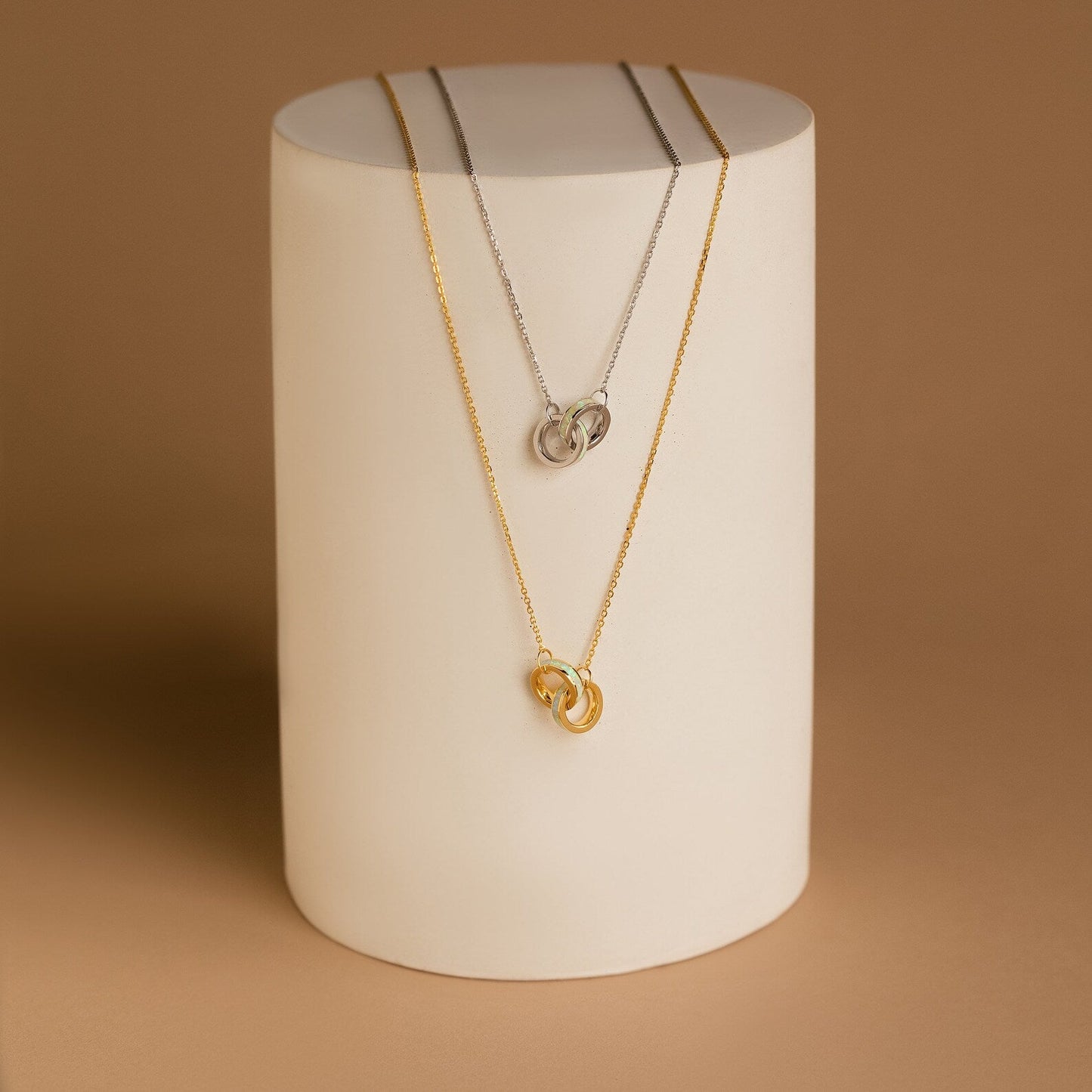 Aurora Interlock Necklace