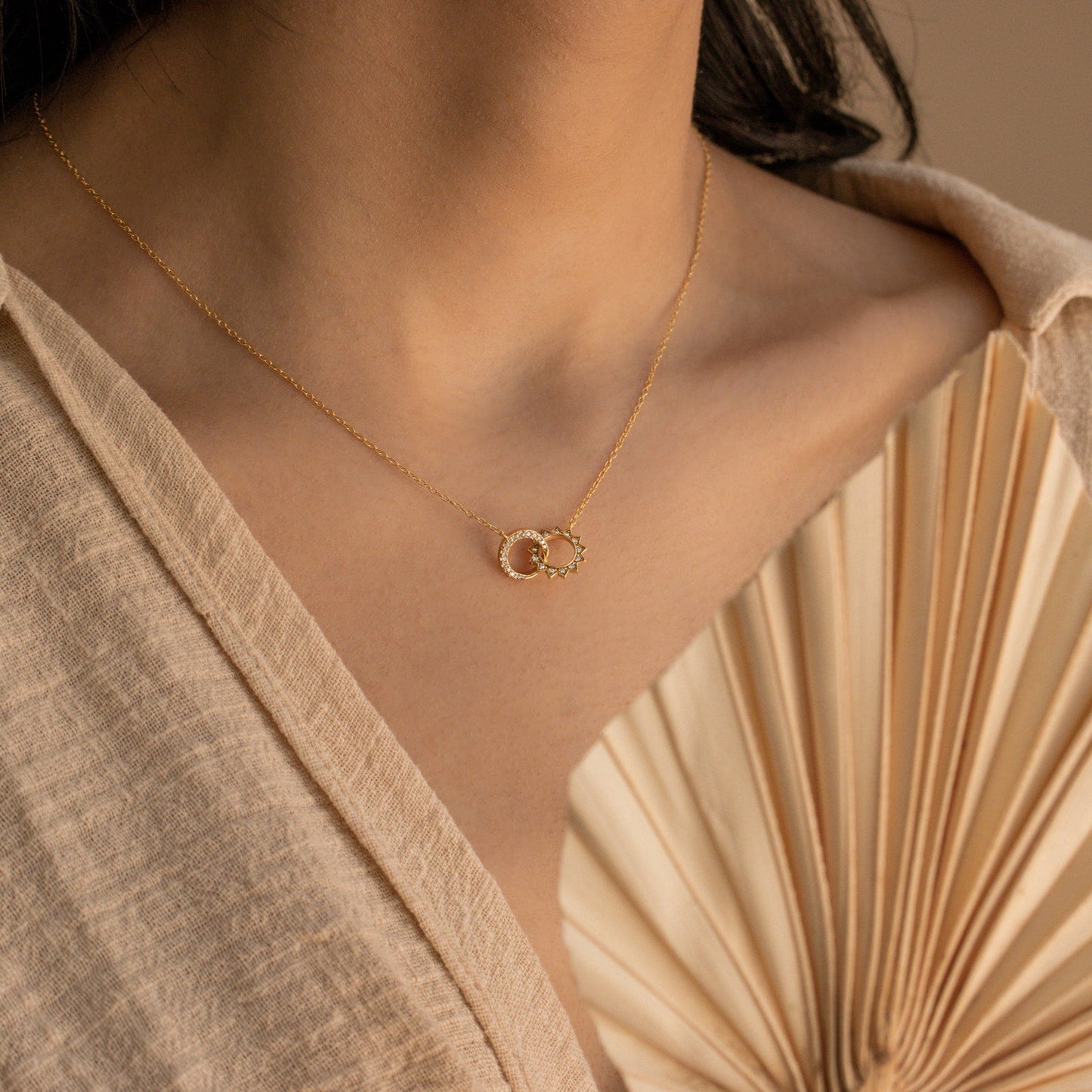 Stella Sun & Moon Necklace