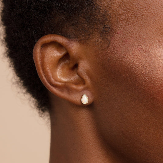 Teadora Opal Teardrop Earrings