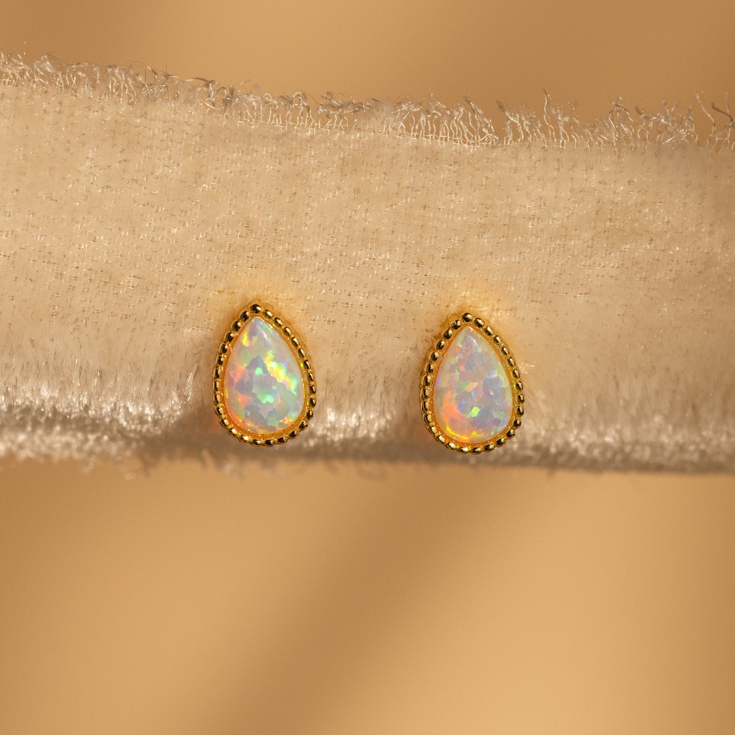 Teadora Opal Teardrop Earrings