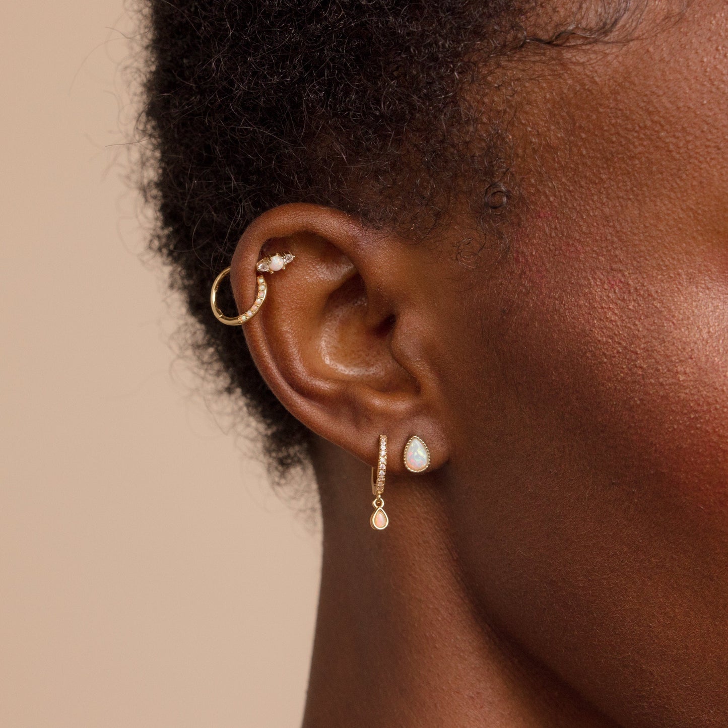 Teadora Opal Teardrop Earrings