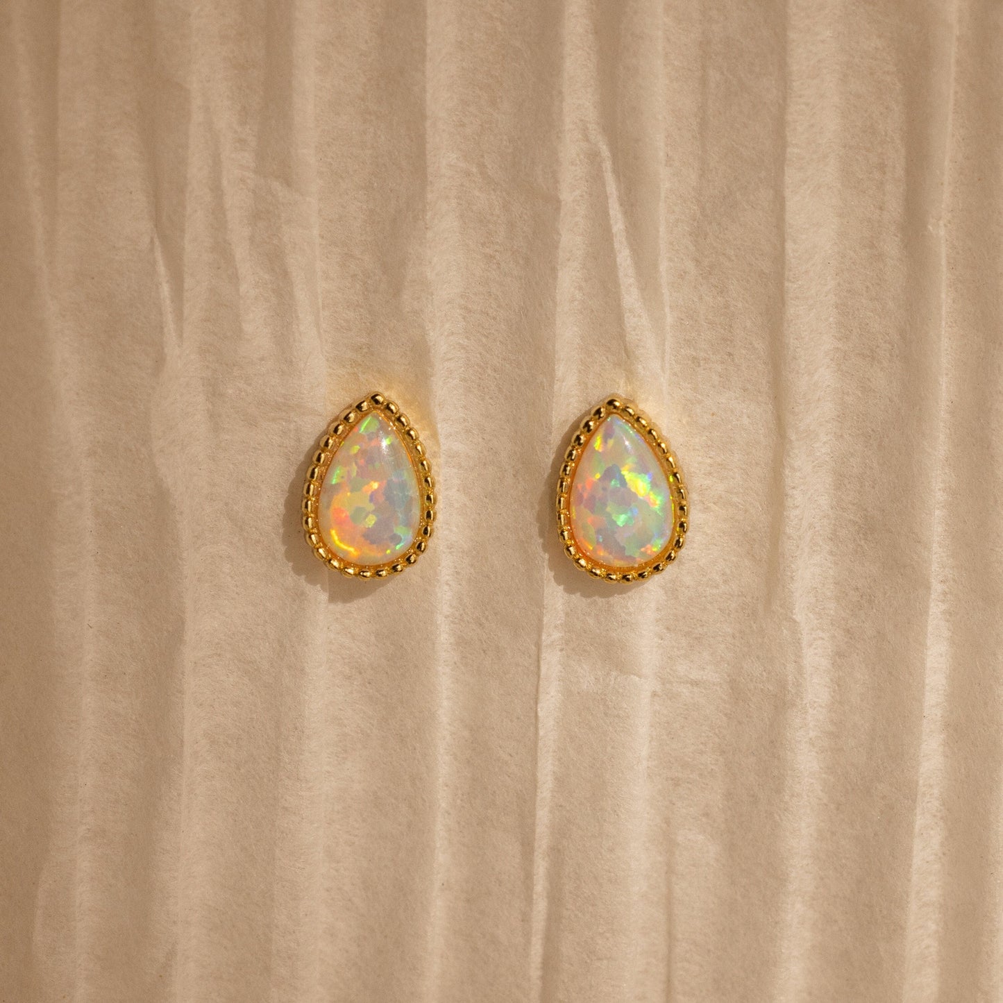 Teadora Opal Teardrop Earrings