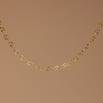 Élodie Chain Heart Bracelet