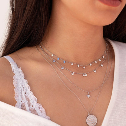 Lucie Dot Charm Necklace