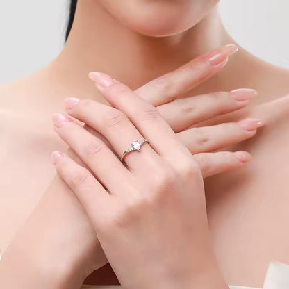 Élodie Crystal Duo Ring