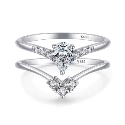 Élodie Crystal Duo Ring